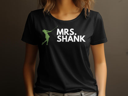 Funny Golfer Gifts  Womens TShirt Mrs Shank Golf Womans T-Shirt