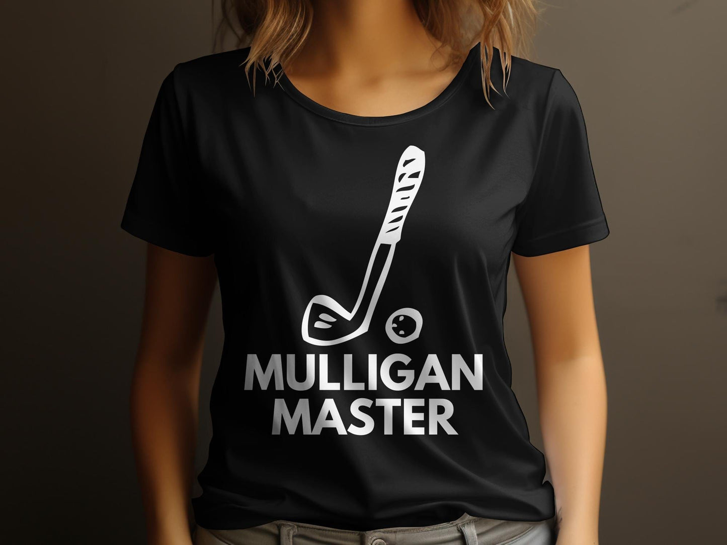 Funny Golfer Gifts  Womens TShirt Mulligan Master Golf Womans T-Shirt