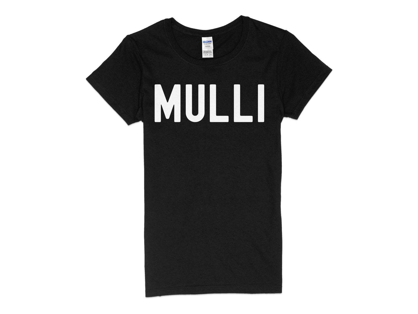 Funny Golfer Gifts  Womens TShirt S / Black Mulli Golf Womans T-Shirt