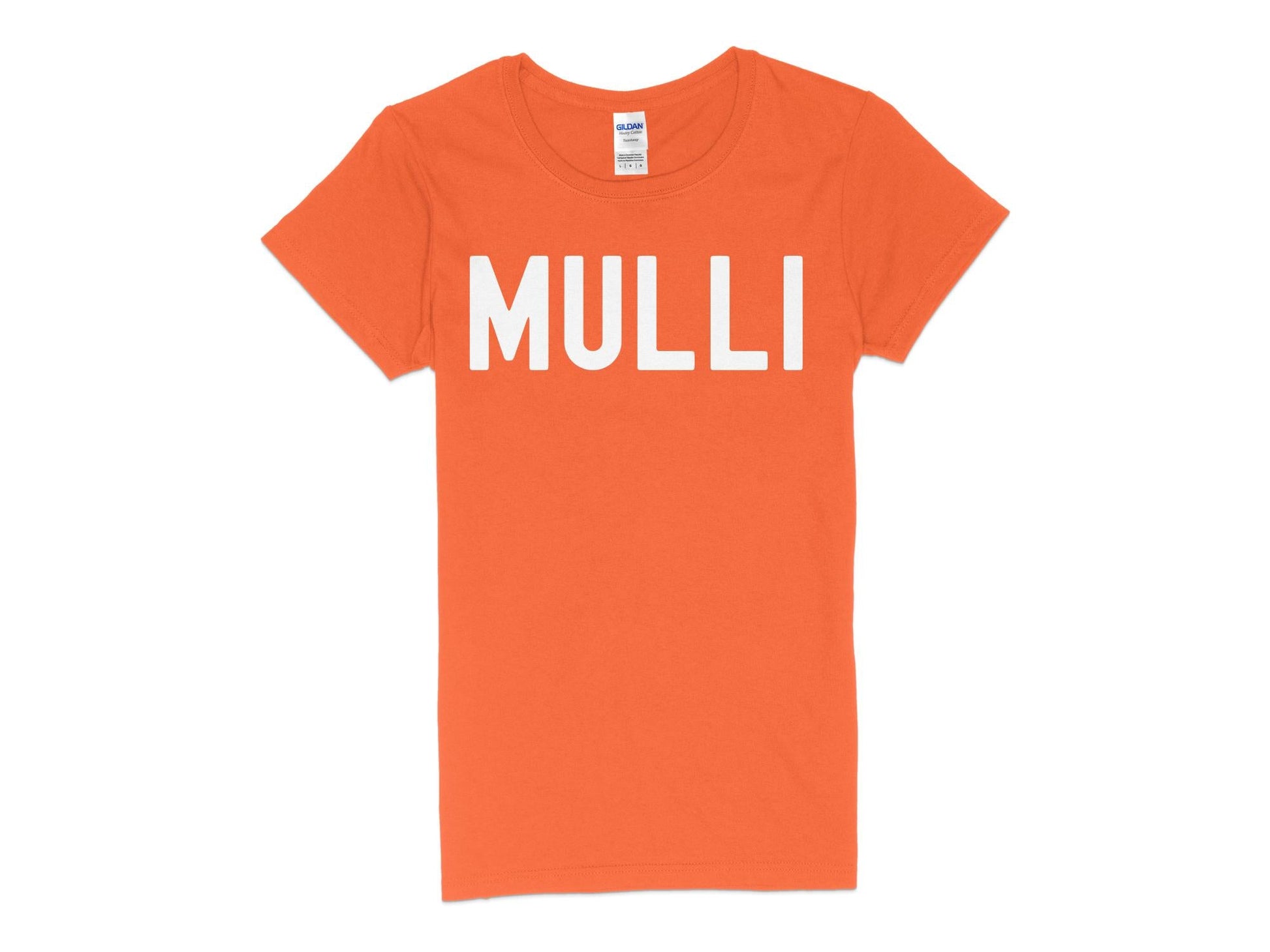 Funny Golfer Gifts  Womens TShirt S / Orange Mulli Golf Womans T-Shirt