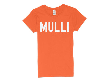 Funny Golfer Gifts  Womens TShirt S / Orange Mulli Golf Womans T-Shirt
