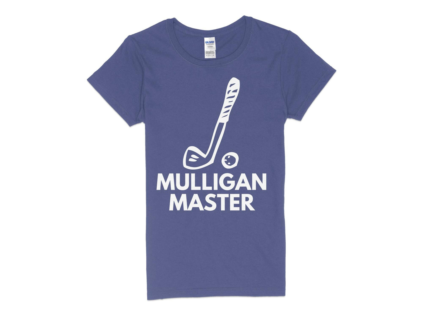 Funny Golfer Gifts  Womens TShirt S / Purple Mulligan Master Golf Womans T-Shirt