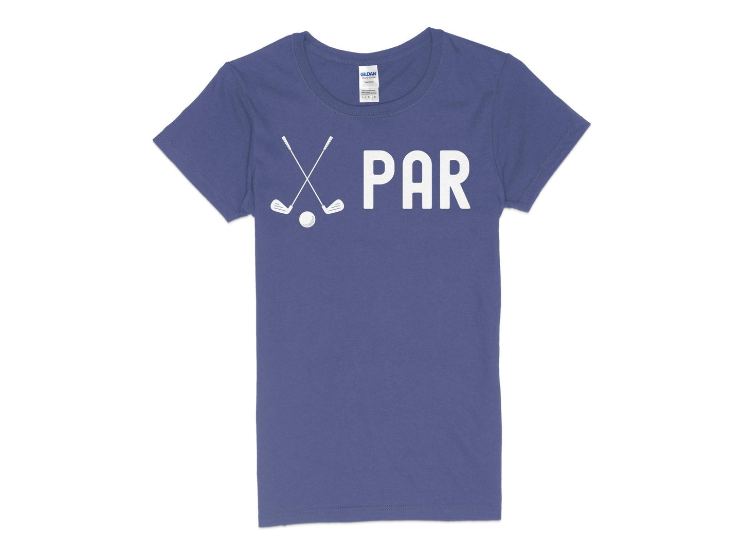 Funny Golfer Gifts  Womens TShirt S / Purple Par Golf Womans T-Shirt
