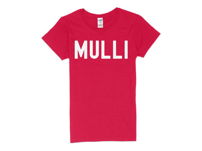 Funny Golfer Gifts  Womens TShirt S / Red Mulli Golf Womans T-Shirt